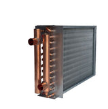 16x18 Water to Air Heat Exchanger~~1" Copper Ports w/ EZ Install Front Flange
