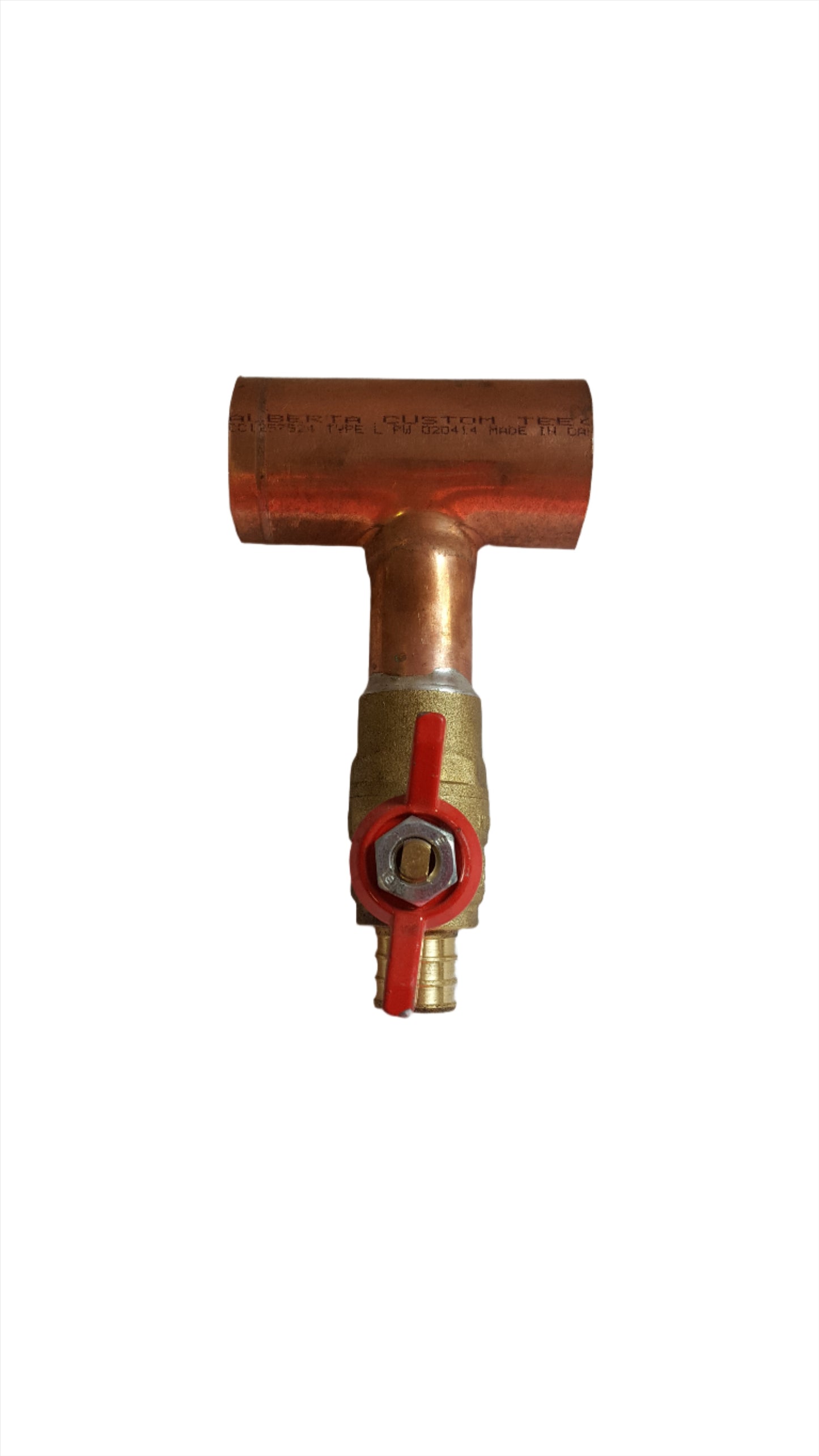 Return Manifold 1" Header with 3/4" Pex Outlets