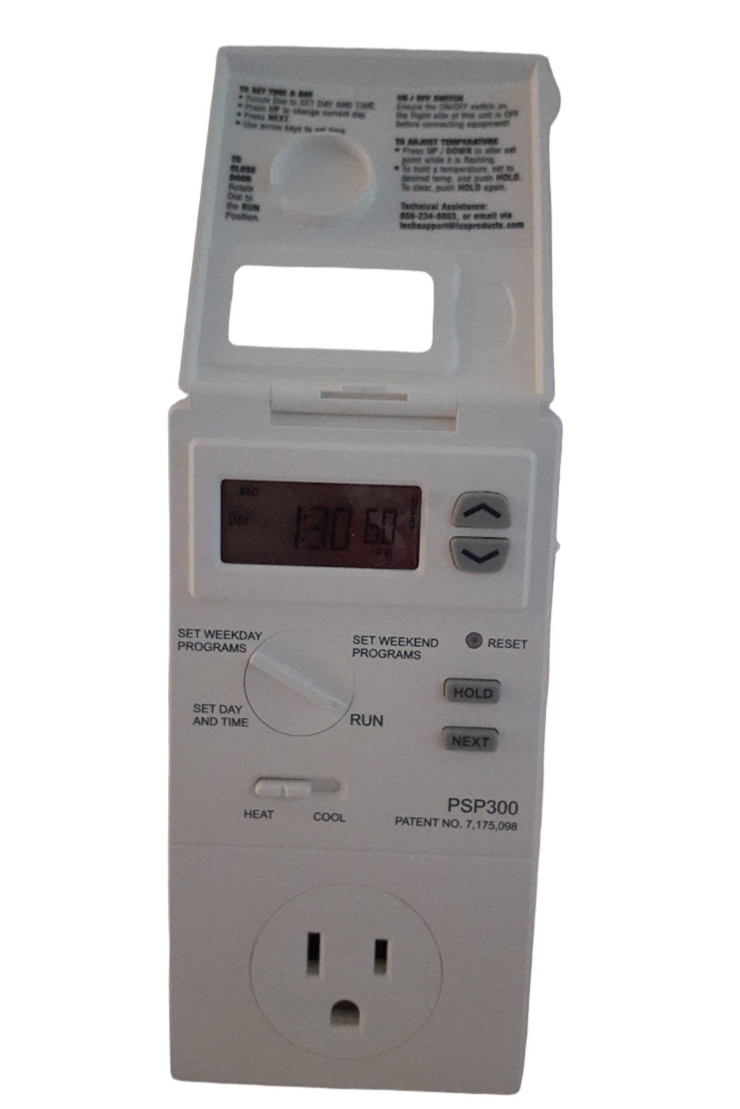 100k Top Port Hydronic hanging heater, W/ CORD, Variable speed fan,& THERMOSTAT