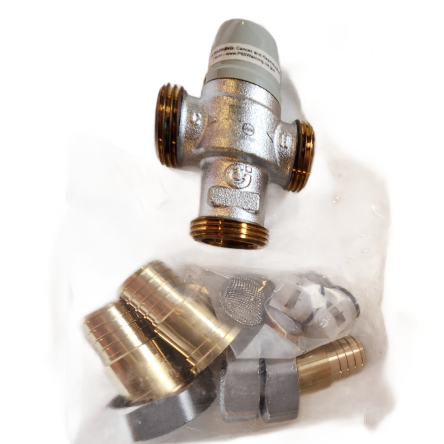 1" Mixing Valve with Pex Connections