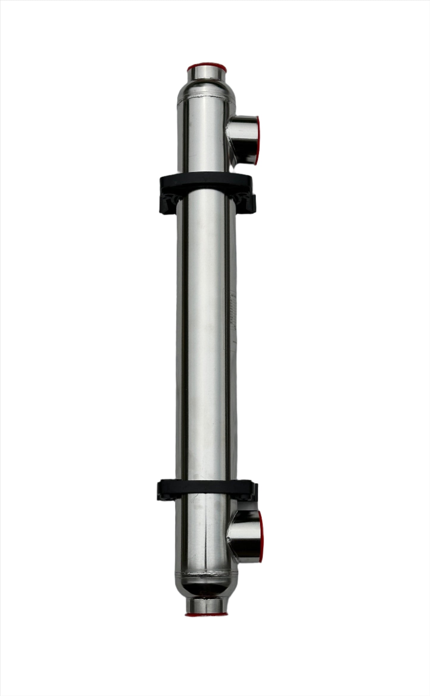 85,000 BTU Titanium Tube and Shell Heat Exchanger for Saltwater Pools/Spas ss