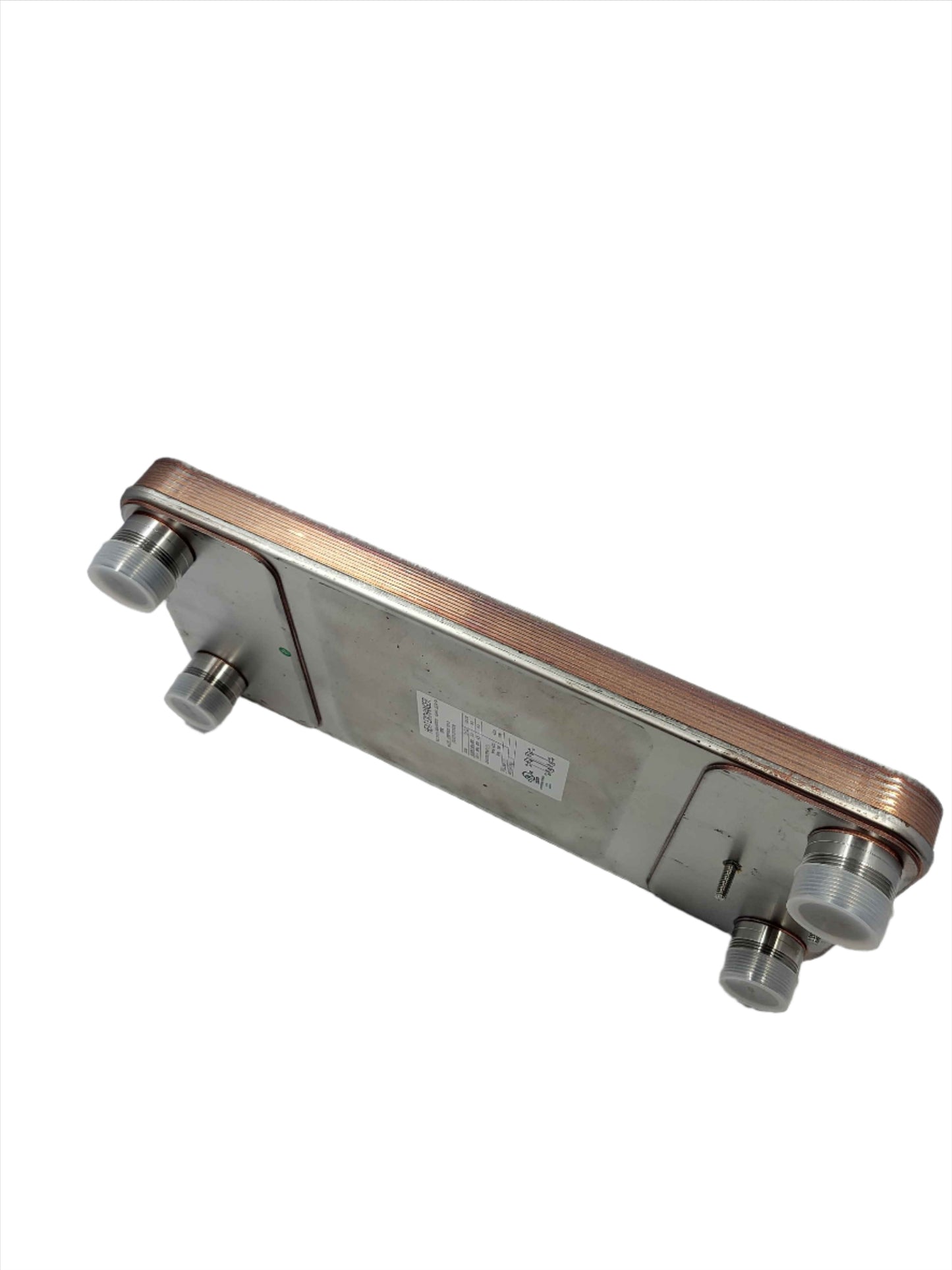 10"x20" Brazed 10 Plate Heat Exchanger-1-1/2" MPT