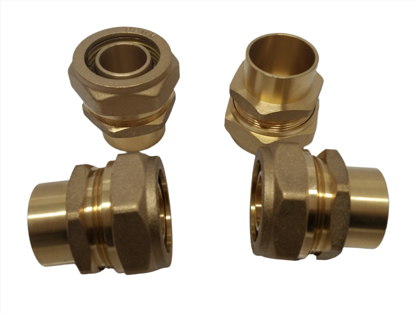 1" Pex-al-Pex Female Sweat Compression Fitting--Bag of 4