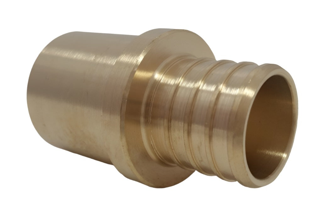 1" Male Sweat Pex Crimp~LEAD FREE Bag of 4
