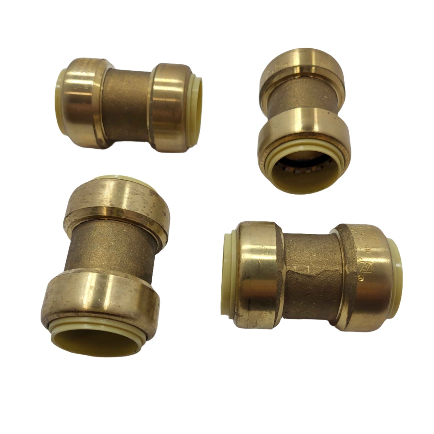 1" Push Fitting Coupling ~~Bag of 10~LEAD FREE!