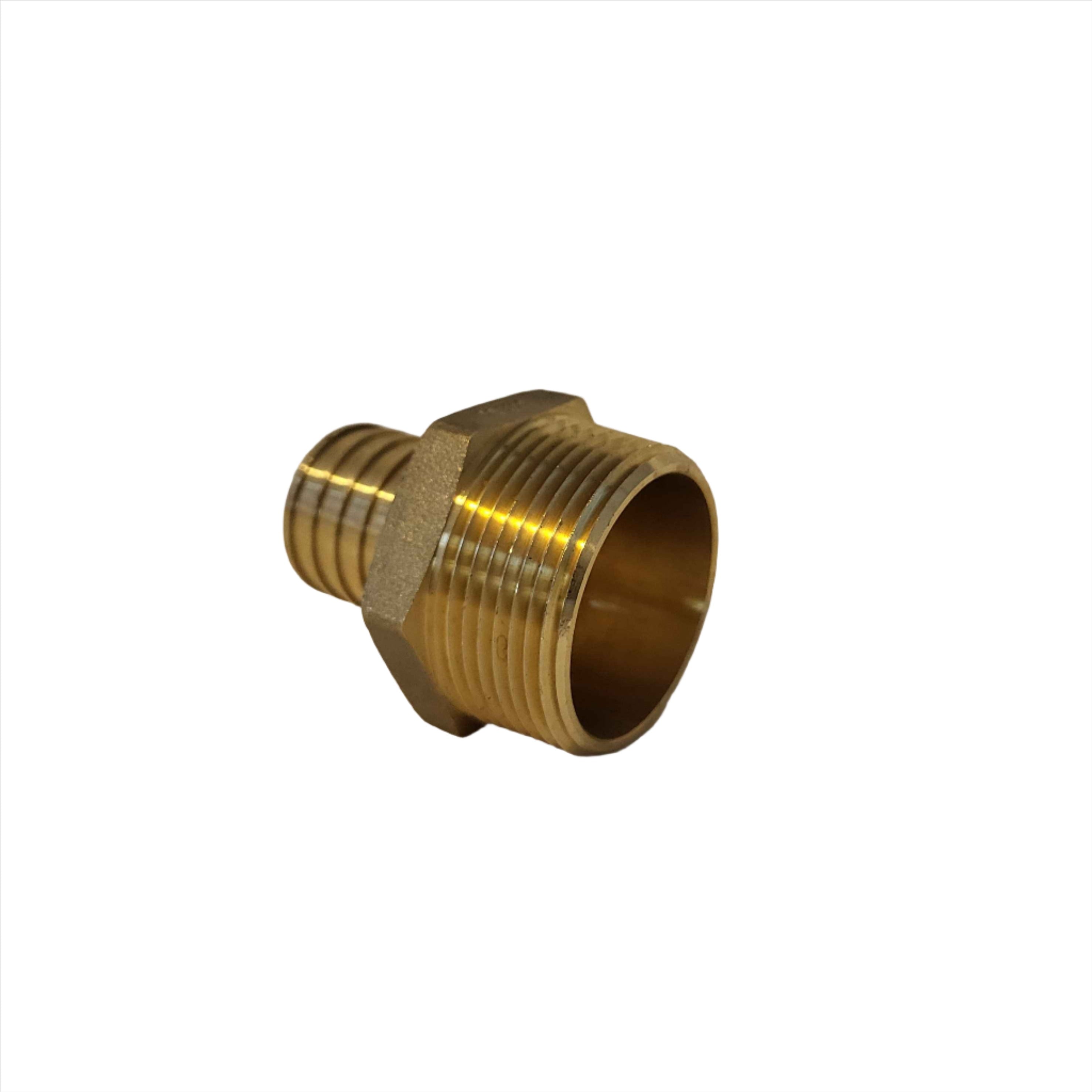 thumbnail image 2 of 🔧 1-1/4" Pex Crimp Male Pipe Thread (MPT) Fittings - Lead Free! (Bag Of 4) - UPC 689807264725 2 of 6