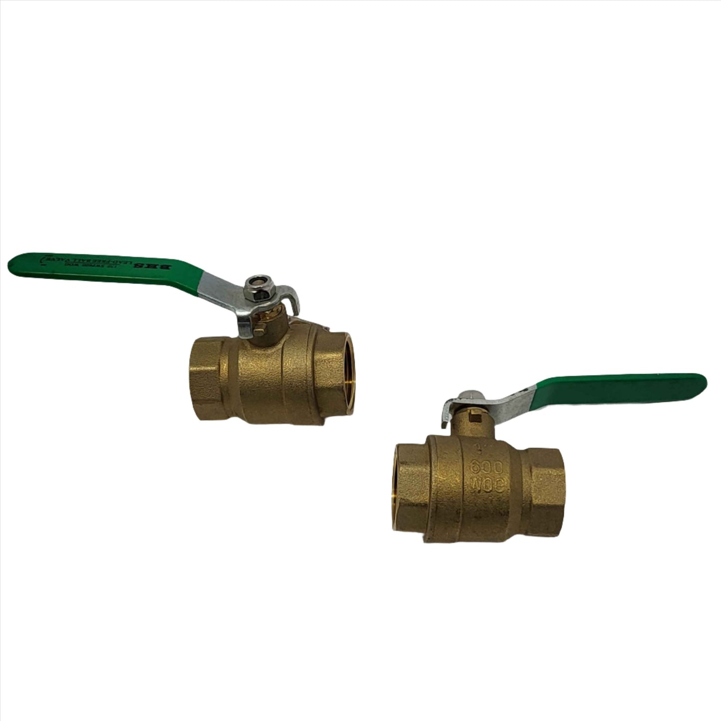 11/4" Female Pipe Threaded (FPT) Ball Valve--Box of 2