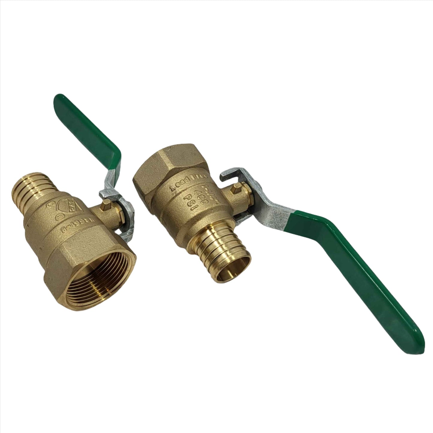 1 1/4" Female Pipe Threaded Ball Valve X Pex Box of 2