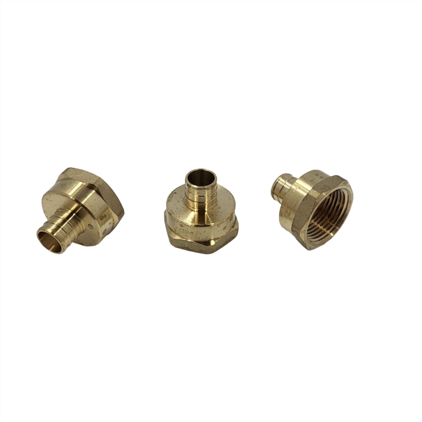 1"x 3/4" Pex Crimp FPT (Female Pipe Thread) LEAD FREE! Bag of 4
