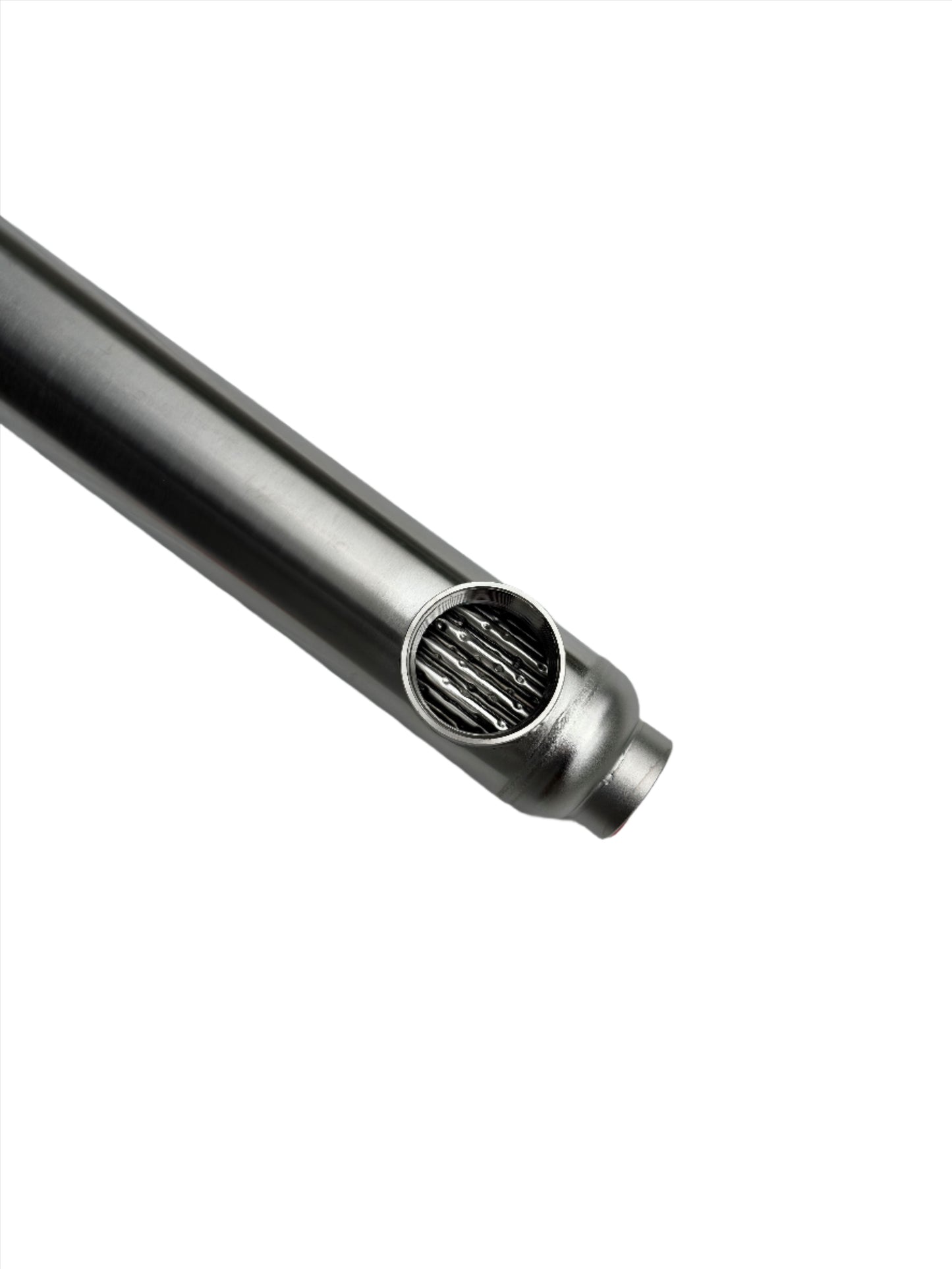85,000 BTU Titanium Tube and Shell Heat Exchanger for Saltwater Pools/Spas ss