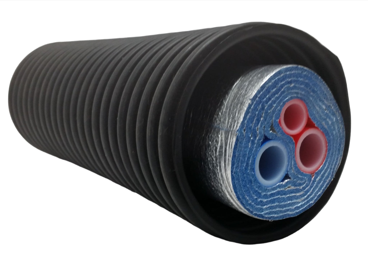 Insulated Pipe 5 Wrap (2) 1 1/4' Oxygen Barrier (1) 3/4' Non Oxygen Barrier lines