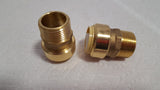 1" Push Fitting MPT (Male Pipe Thread) ~~Bag of 4~LEAD FREE!