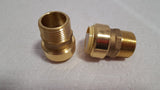 1" Push Fitting MPT (Male Pipe Thread) ~~Bag of 10~LEAD FREE!
