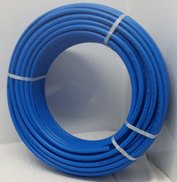 1" Non-Barrier PEX B Tubing 100' coil - BLUE Certified Htg/Plbg/Potable Water