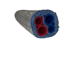 Insulated Pipe 3 Wrap (2) 1" Non-Barrier and (2) 3/4" Non-Barrier lines-No Tile