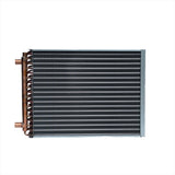 22X22  Water to Air Heat Exchanger 1" Copper Ports With Install Kit