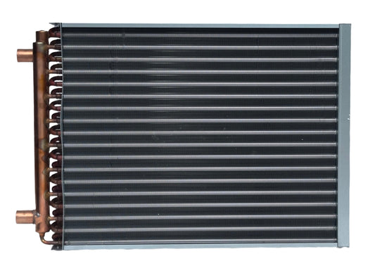 12x15 Water to Air Heat Exchanger~~1" Copper ports w/ EZ Install Front Flange