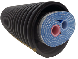 100 Ft of Commercial Grade EZ Lay Five Wrap Insulated 1" OB PEX Tubing