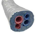 Insulated Pipe 3 Wrap, (2) 1" Oxygen Barrier (2) 3/4" Non-Barrier lines-No Tile