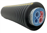 Insulated Pipe 3 Wrap, (2) 3/4 Oxygen Barrier lines and (2) 3/4" Non-Oxygen Barrier Lines