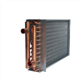 14x14 Water to Air Heat Exchanger  1" Copper Ports With Install Kit