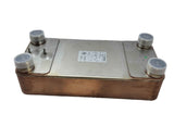 10"x20" Brazed 60 Plate Heat Exchanger-2" MPT