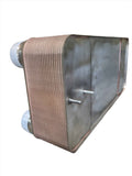 10"x20" Brazed 60 Plate Heat Exchanger-2" MPT