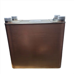 10"x20" Brazed 200 Plate Heat Exchanger-2" MPT