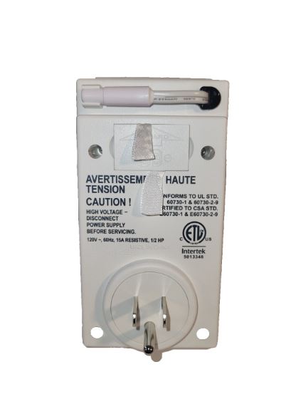100k Side Port Hydronic hanging heater, Variable speed fan NO WIRING NEEDED!  Comes with Thermostat