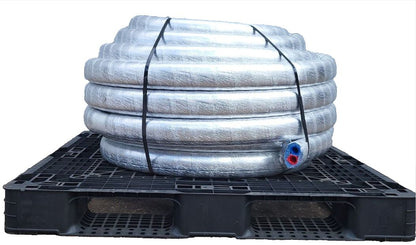 Single Line EZ Lay Five Wrap Commercial Grade Insulated Pipe 1 1/2"OB No Tile