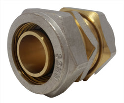 1" Pex-al-Pex Compression Coupling  Fitting--Bag of 2