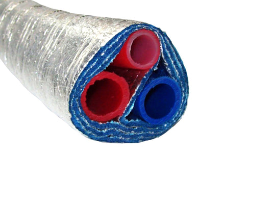 Insualted Pipe 3 Wrap, (2) 3/4' Non Oxygen Barrier - No Tile