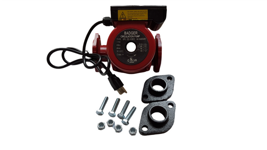3 speed Circulating Pump with Cord 34 GPM with 1" Cast Flange Set