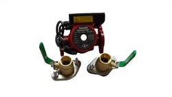 3 speed Circulating Pump With Cord 20 GPM with (2) 1 1/4" Flanged Ball Valves