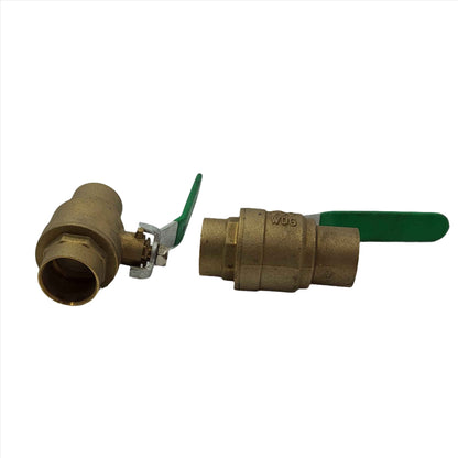 3/4" Sweat Ball Valve--Box of 10