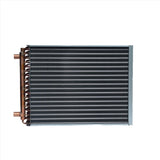 20x22  Water to Air Heat Exchanger 1" Copper Ports With Install Kit
