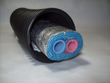 Insulated Pipe 3 Wrap, 1' Rehau Oxygen Barrier (2-1' lines)