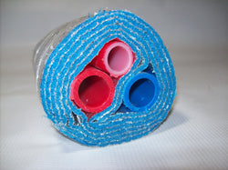 Insulated Pipe 5 Wrap (2) 1" Oxygen Barrier and (1) 3/4" Non-Barrier-No Tile