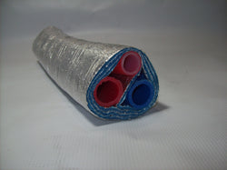 Insulated Pipe 3 Wrap (2) 1" Non-Barrier and (1) 3/4" Non-Barrier lines-No Tile