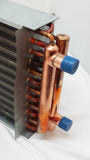 12x21 Water to Air Heat Exchanger~~1" Copper Ports w/ EZ Install Front Flange