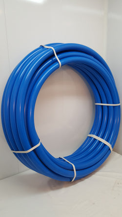1 1/4" 100'  Non-Oxygen Barrier Blue PEX tubing for heating and plumbing