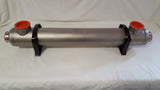 360,000 BTU Stainless Steel Tube and Shell Heat Exchanger for Pools/Spas  ss