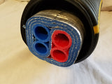 Insulated Pipe 3 Wrap, (4) 1' Non Oxygen Barrier lines