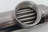 300,000 BTU Stainless Steel Tube and Shell Heat Exchanger for Pools/Spas  ss