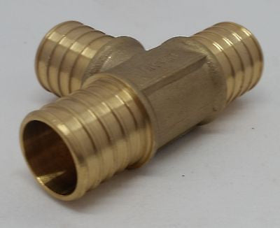 1/2 x 1/2 x 1/2 Inch PEX Barbed Tee Connector Fitting Crimp Brass for –  VENTRAL®