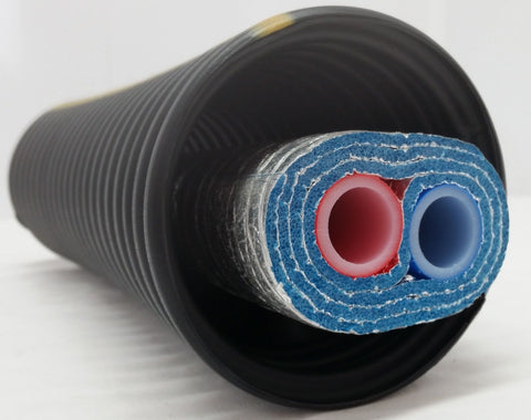 80 Feet of Commercial Grade EZ Lay Triple Wrap Insulated 1 1/4" OB Pex Tubing