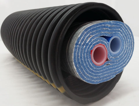 225 Ft of Commercial Grade EZ Lay Five Wrap Insulated 3/4" OB PEX Tubing
