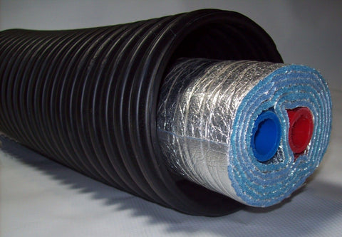 80 Ft of Commercial Grade EZ Lay Five Wrap Insulated 11/2" NB PEX Tubing