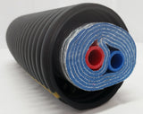 Insulated Pipe 5 Wrap 1' Rehau Non Oxygen Barrier (2-1' lines)