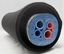 Insulated Pipe 5 Wrap (2) 1 1/4" Non Oxygen Barrier (2) 3/4" Non Oxygen Barrier lines